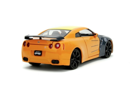 Imagine Jada mașinuță metalică Naruto 2009 Nissan GT-R 1:24