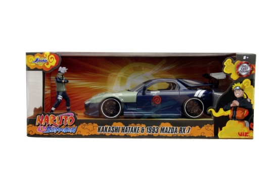 Imagine JADA MASINUTA METALICA NARUTO 1995 MAZDA RX 7 1:24