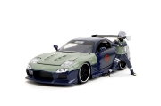 Imagine JADA MASINUTA METALICA NARUTO 1995 MAZDA RX 7 1:24
