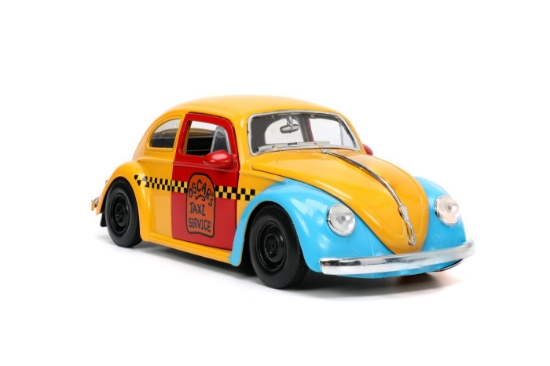 Imagine Jada mașinuță metalică Sesame Street 1959 VW Beetle 1:24