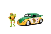 Imagine Jada mașinuță metalică Testoasele Ninja 1959 Volkswagen Drag Beetle 1:24