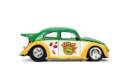 Imagine JADA MASINUTA METALICA TESTOASELE NINJA 1959 VOLKSWAGEN DRAG BEETLE 1:24