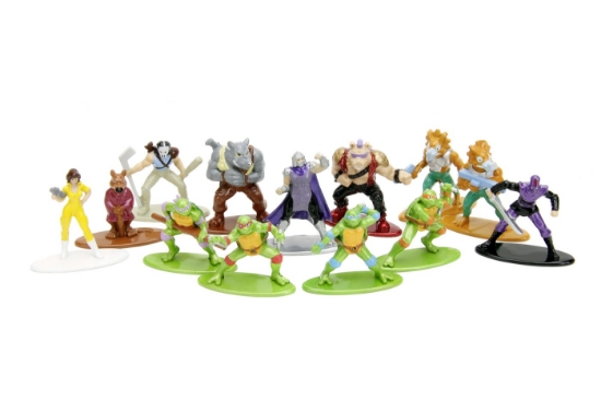 Imagine JADA FIGURINA METALICA TESTOASELE NINJA 4CM