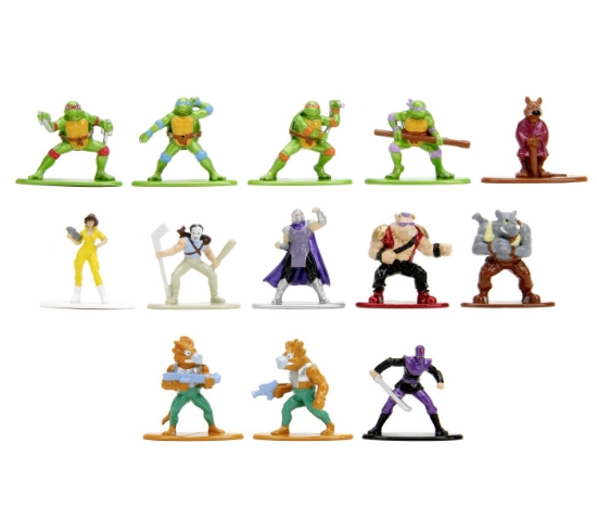 Imagine JADA FIGURINA METALICA TESTOASELE NINJA 4CM