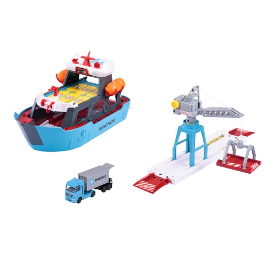Imagine Majorette Creatix stație portuară Maersk