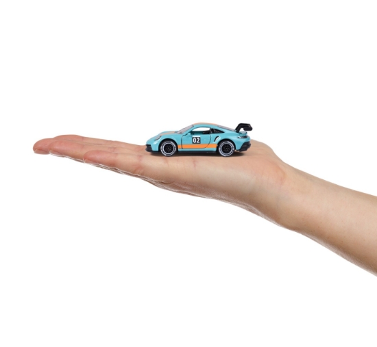 Imagine Majorette set 5 mașinuțe metalice Porsche 7.5 cm