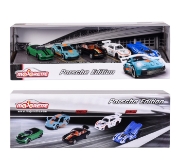 Imagine MAJORETTE SET 5 MASINUTE METALICE PORSCHE 7.5CM