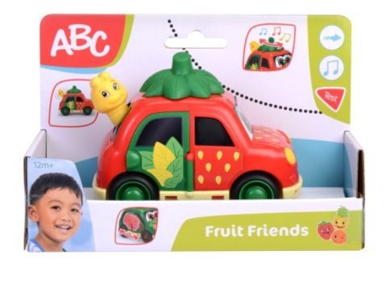 Imagine ABC FRUIT FRIENDS MASINUTA CAPSUNA 12CM