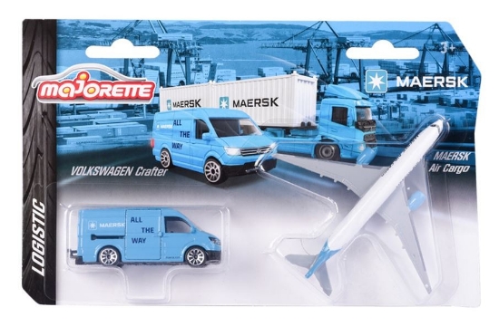 Imagine MAJORETTE TRANSPORTOR MAERSK VOLKSWAGEN