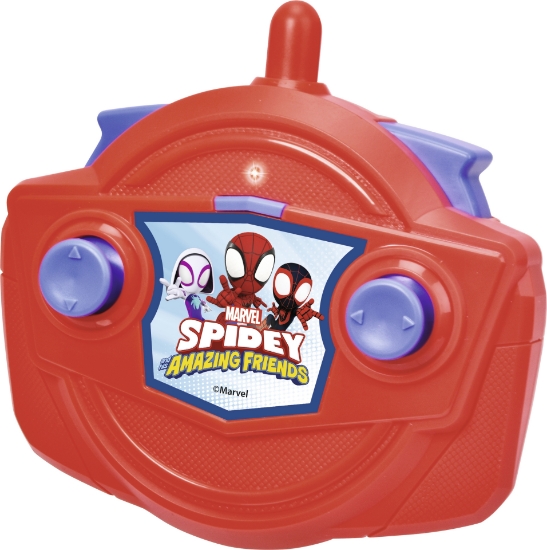 Imagine SPIDEY PRIETENII EXTRAORDINARI MASINUTA CU TELECOMANDA WEB RACER SCARA 1:18 