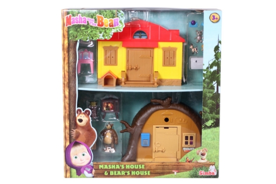Imagine MASHA SET CASA MASHEI SI CASA URSULUI