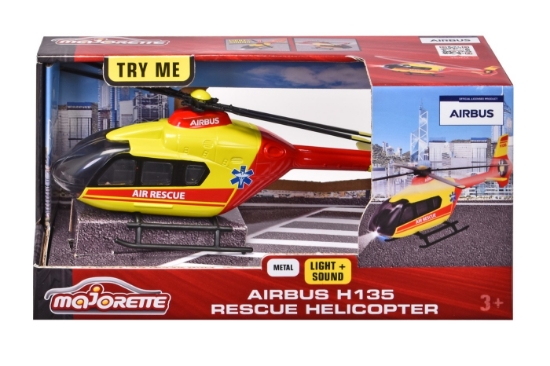 Imagine MAJORETTE ELICOPTER DE SALVARE AIRBUS H135 CU SUNETE SI LUMINI