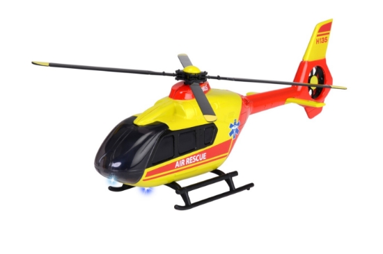 Imagine Majorette elicopter de salvare Airbus H135 cu sunete și lumini