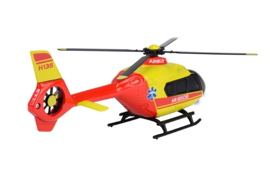 Imagine Majorette elicopter de salvare Airbus H135 cu sunete și lumini