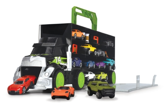 Imagine Dickie camion transportor 43cm