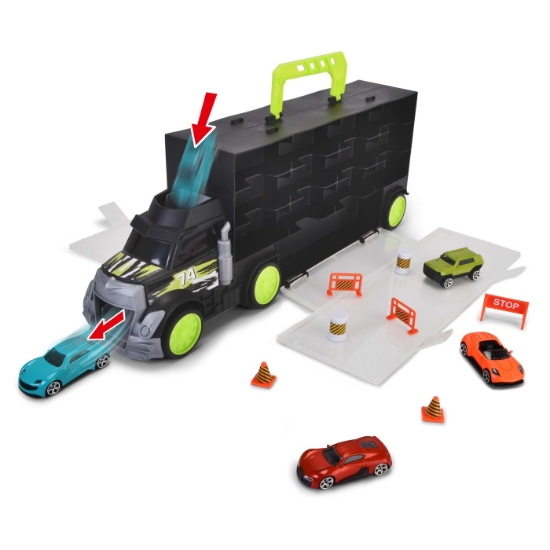 Imagine Dickie camion transportor 43cm