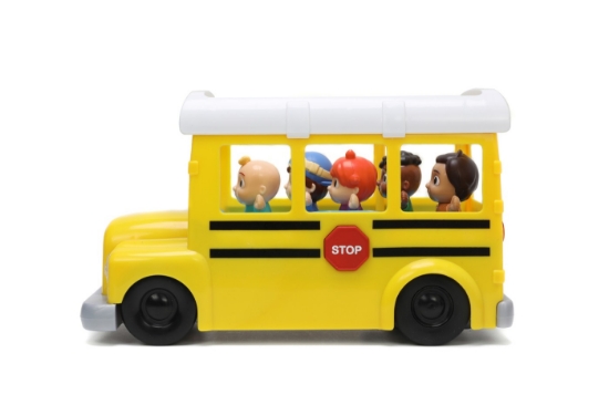 Imagine Cocomelon autobuzul școlar RC cu sunete și lumini scara 1:18