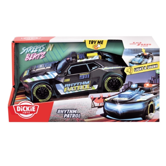 Imagine DICKIE MASINUTA CU TELECOMANDA RHYTHM PATROL 20CM