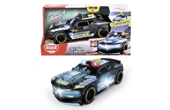 Imagine Dickie mașinuța cu telecomandă Rhythm Patrol 20cm
