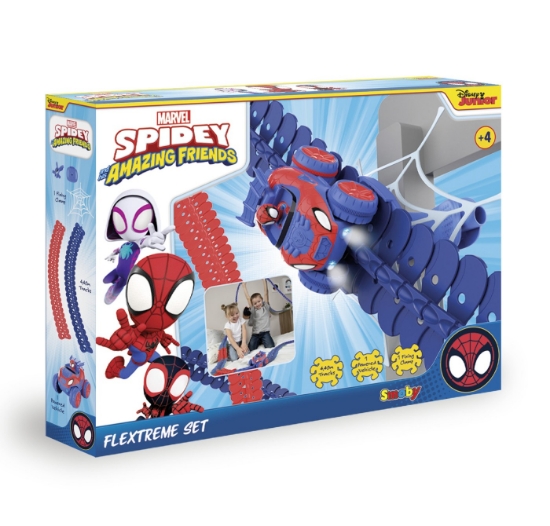 Imagine SMOBY SPIDEY CIRCUIT FLEXTREME SET SPIDEY