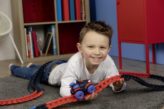 Imagine Smoby Spidey Circuit Flextreme Set Miles Morales