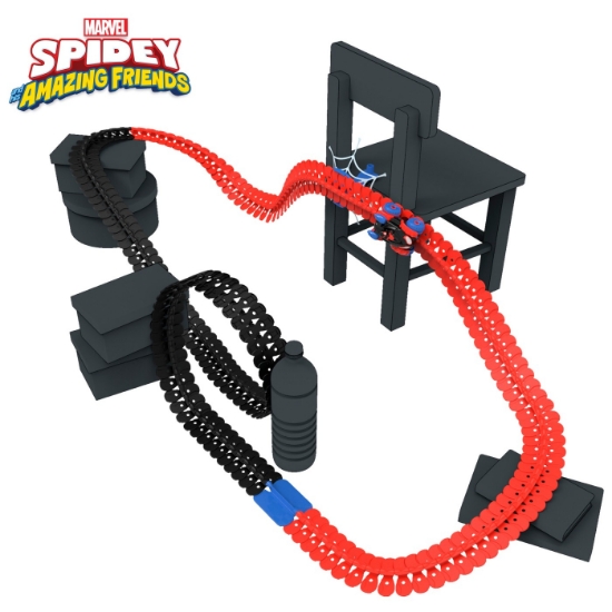 Imagine Smoby Spidey Circuit Flextreme Set Miles Morales