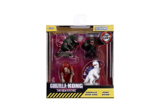 Imagine JADA GODZILLA SET 4 FIGURINE METALICE 6.5CM