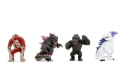 Imagine JADA GODZILLA SET 4 FIGURINE METALICE 6.5CM