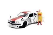 Imagine JADA ONE PUNCH MAN SET MASINUTA METALICA MAZDA RX 3 SI FIGURINA SAITAMA 