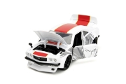 Imagine Jada One Punch Man set mașinuță metalică Mazda RX-3 și figurină Saitama