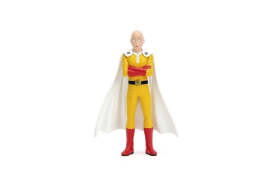 Imagine Jada One Punch Man set mașinuță metalică Mazda RX-3 și figurină Saitama