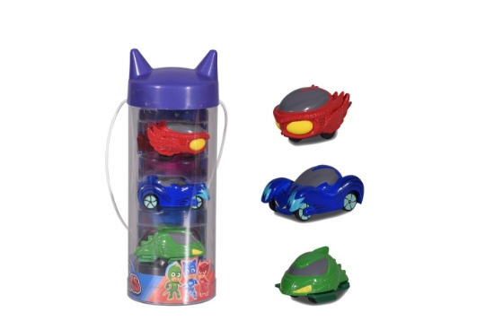 Imagine Eroi în pijamale set 3 mașinuțe