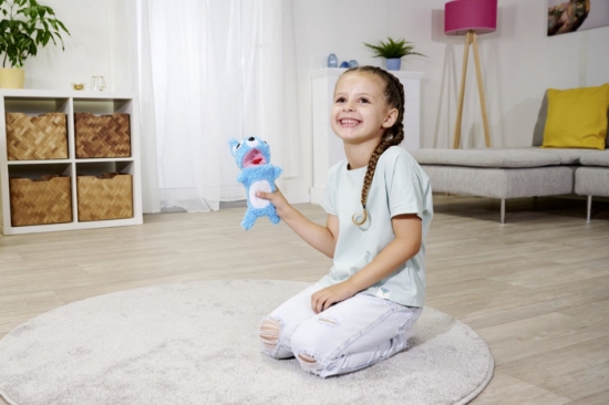 Imagine Simba ScreamerZ jucărie plus ursuleț albastru