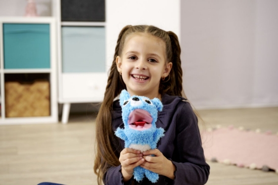 Imagine Simba ScreamerZ jucărie plus ursuleț albastru