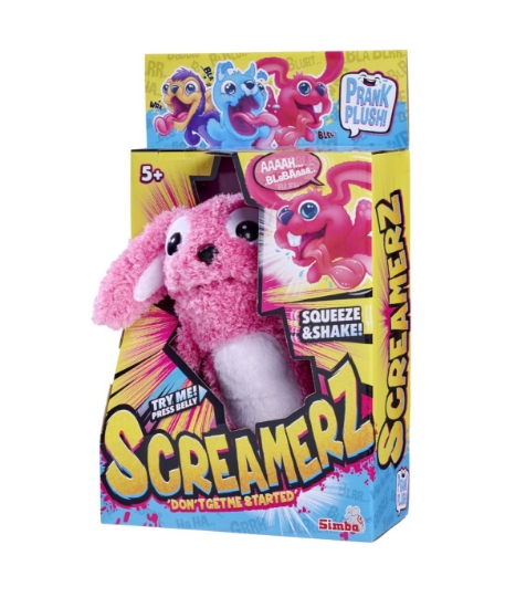 Imagine SIMBA SCREAMERZ JUCARIE PLUS IEPURAS ROZ