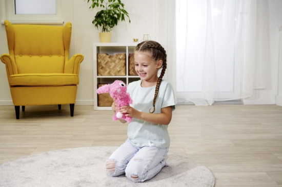 Imagine Simba ScreamerZ jucărie plus iepuraș roz