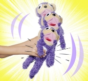 Imagine Simba ScreamerZ jucărie plus maimuțică violet