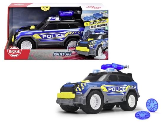 Imagine DICKIE MASINA DE POLITIE SUV CU SUNETE SI LUMINI 30CM