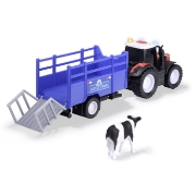 Imagine Dickie Massey Ferguson tractor și remorcă cu sunete și lumini