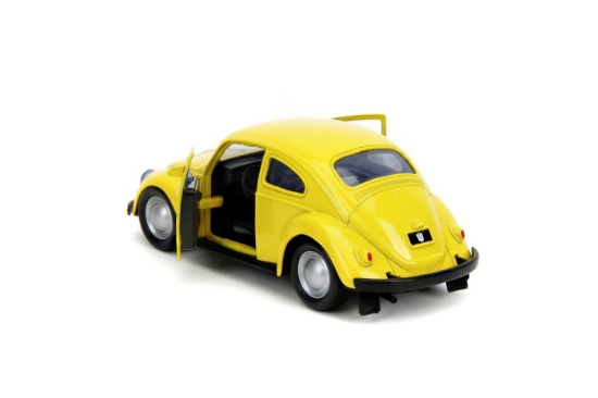 Imagine Jada Transformers mașinuță metalică Bumblebee Volkswagen Beetle scară 1:32