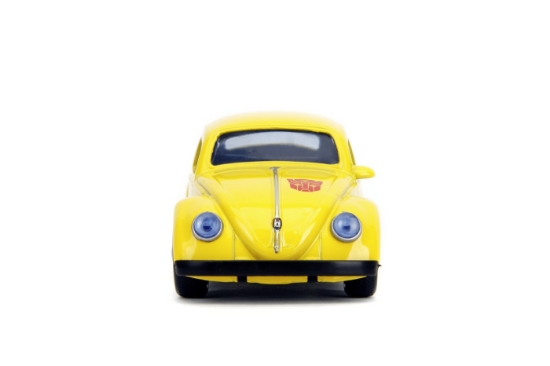Imagine Jada Transformers mașinuță metalică Bumblebee Volkswagen Beetle scară 1:32