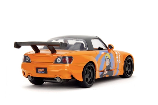 Imagine Jada Naruto Shippuden set figurină Naruto și mașinuță metalică Honda 2001 S2000 scară 1:24
