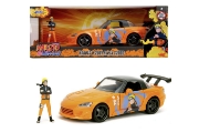 Imagine JADA NARUTO SHIPPUDEN SET FIGURINA NARUTO SI MASINUTA METALICA HONDA 2001 S2000 SCARA 1:24