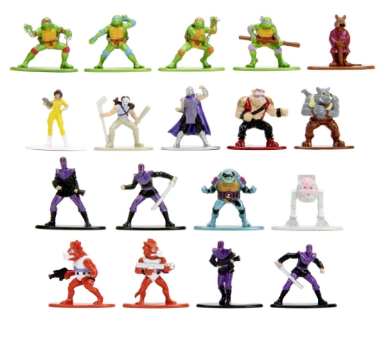 Imagine JADA NANOFIGURINE METALICE TESTOASELE NINJA 18 FIGURINE 4CM