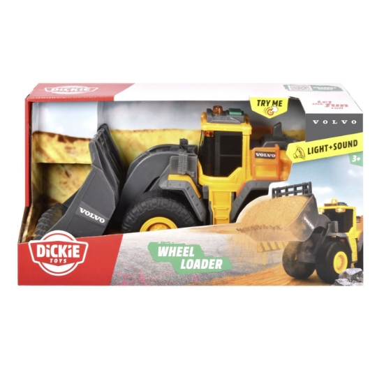 Imagine DICKIE EXCAVATOR VOLVO CU SUNETE SI LUMINI