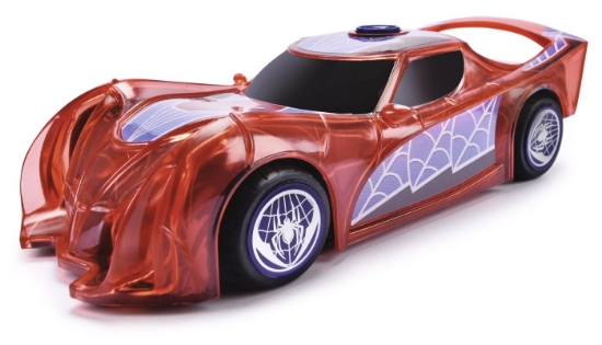 Imagine Jada Marvel mașinuța Light Hero Spider-Man cu sunete și lumini scara 1:32