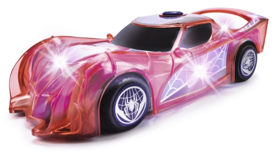 Imagine Jada Marvel mașinuța Light Hero Spider-Man cu sunete și lumini scara 1:32