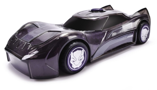 Imagine Jada Marvel mașinuța Light Black Panther cu sunete și lumini scara 1:32