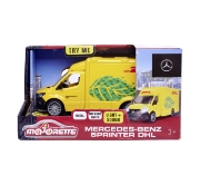 Imagine MAJORETTE TRANSPORTOR MERCEDES BENZ DHL