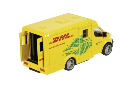 Imagine Majorette transportor Mercedes Benz DHL